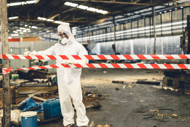 Professional Trauma Scene Cleanup technician working in Vineyard, CA